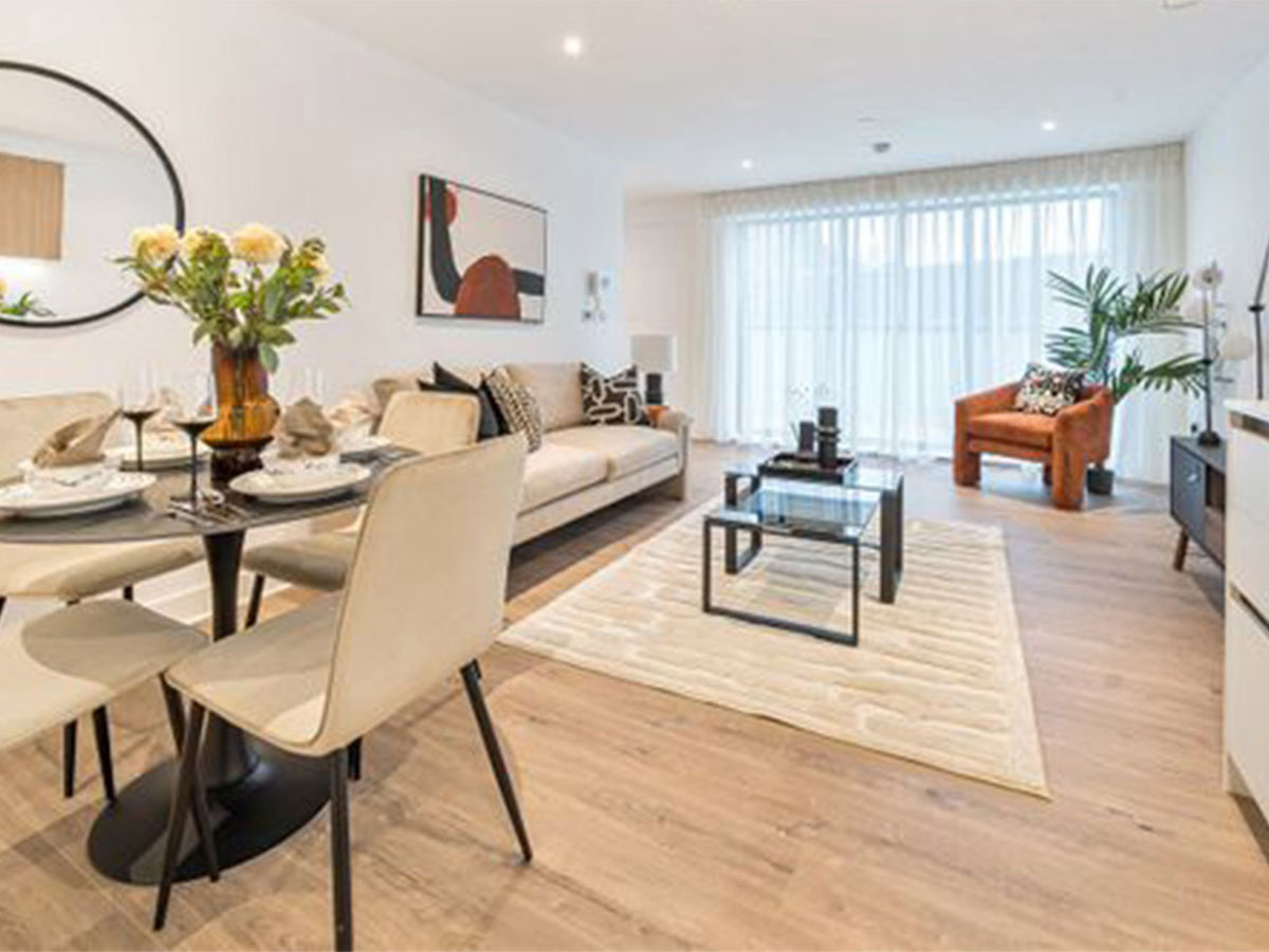 Modern Dubai home interior with cozy living space 4