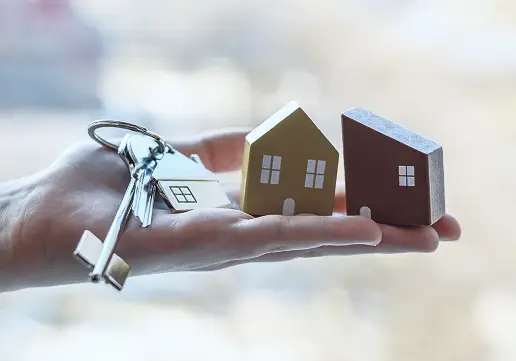 House keys and model homes