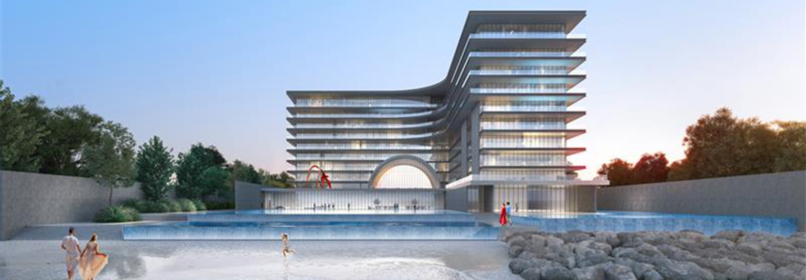 Armani Beach Residences exterior