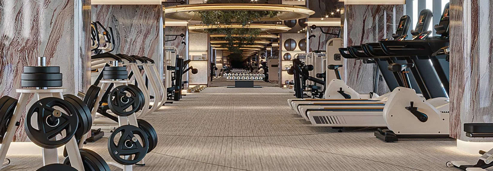 One Sky Park gym