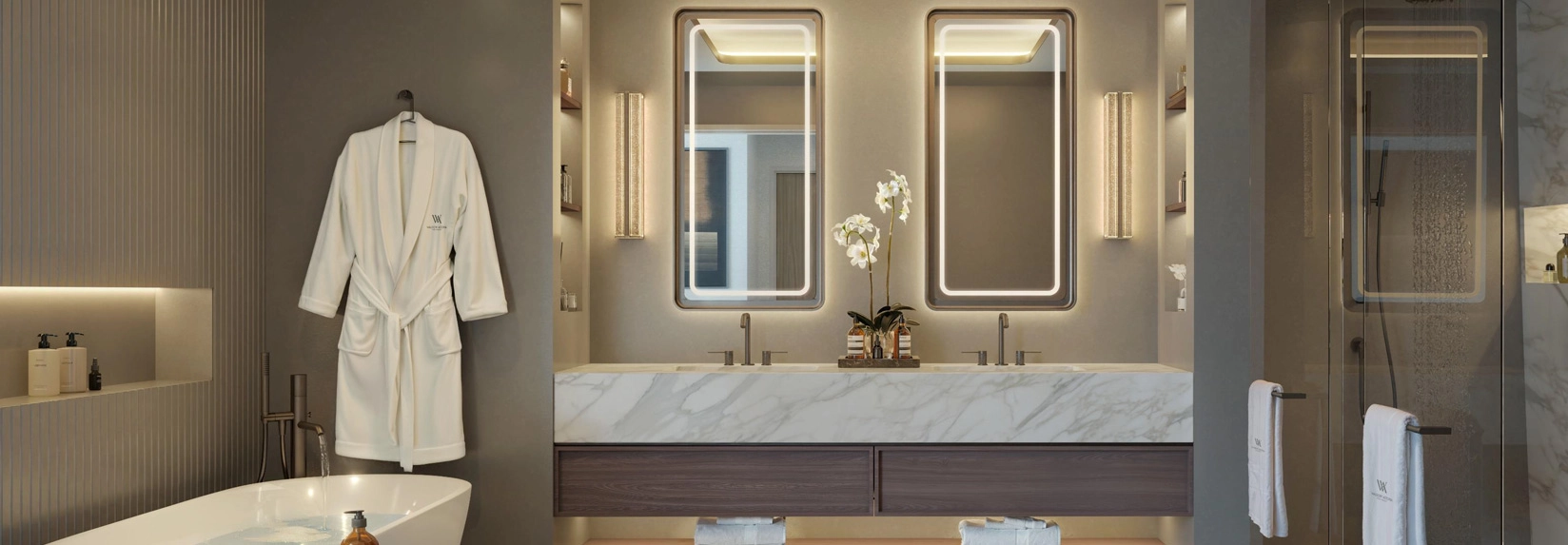 Waldorf Astoria Residences bathroom