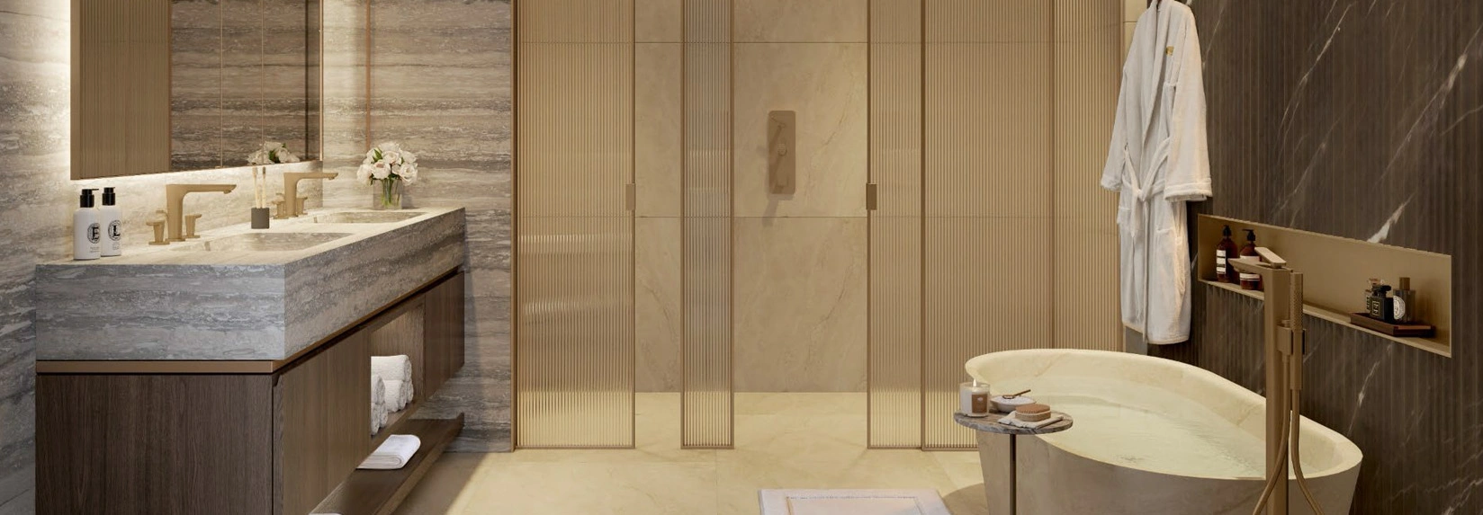 Mandarín Oriental Residences bathroom