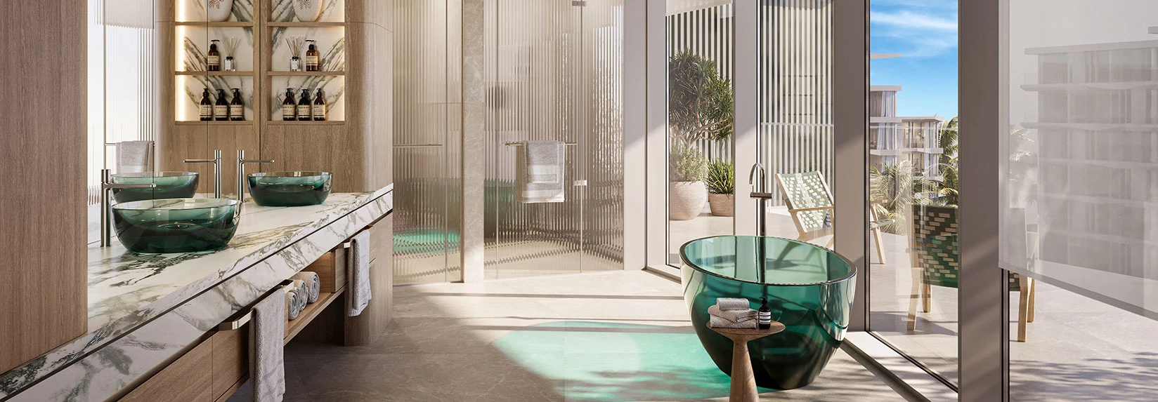 Palm Central bathroom