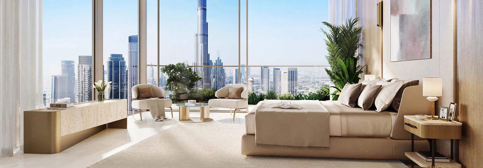 Fairmont Residences Solara Tower bedroom