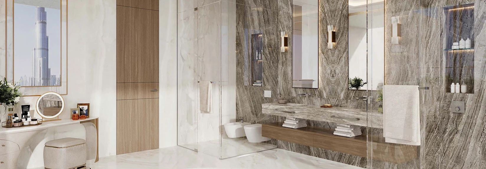 Fairmont Residences Solara Tower bathroom