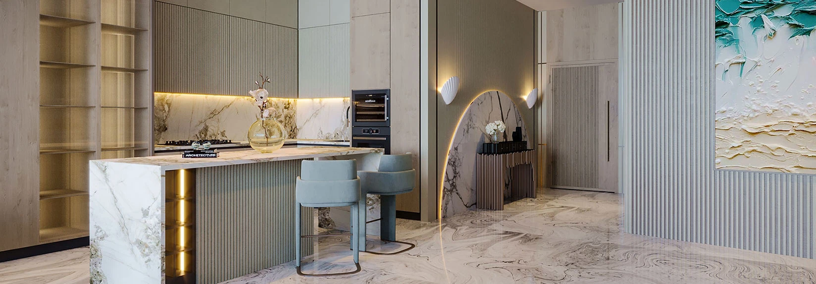 Habtoor Grand Residences kitchen