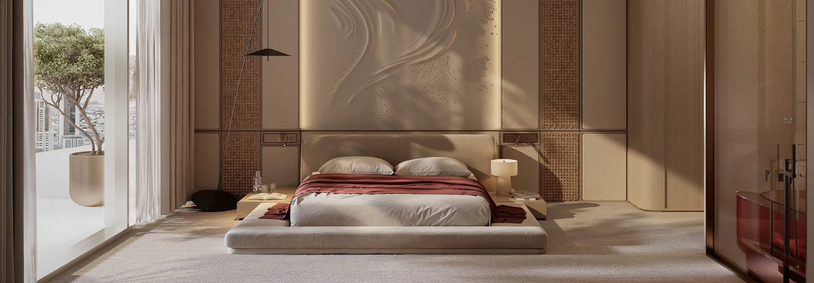 Binghatti Skyblade bedroom