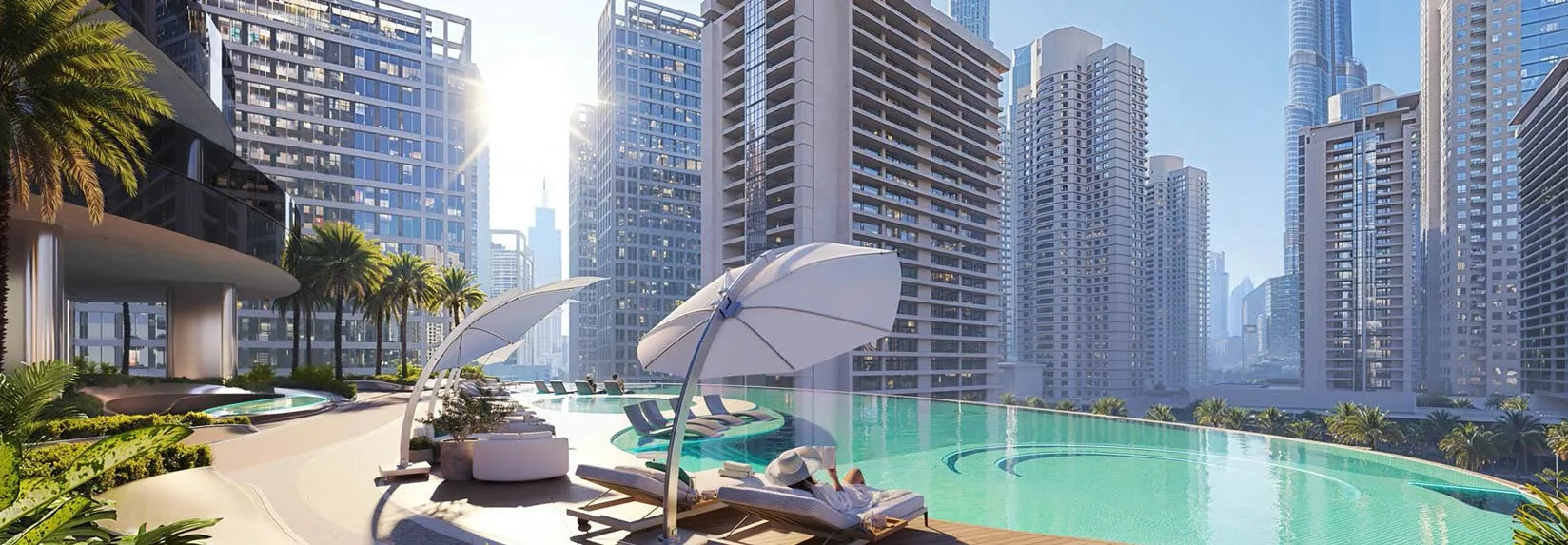 Binghatti Skyblade pool