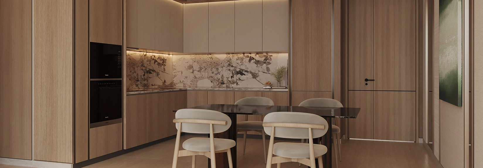 Binghatti Titania kitchen