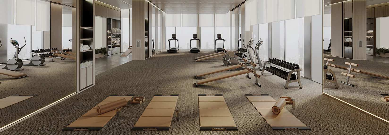 Binghatti Titania gym