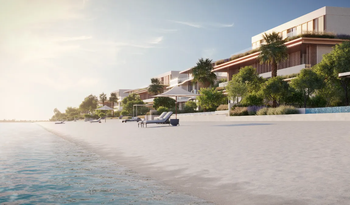 Villa beach view